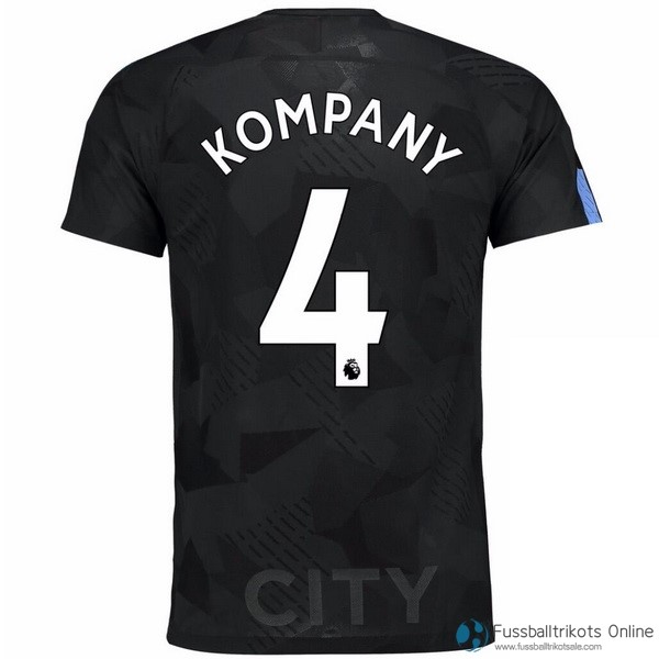 Manchester City Trikot Ausweich Kompany 2017-18 Fussballtrikots Günstig